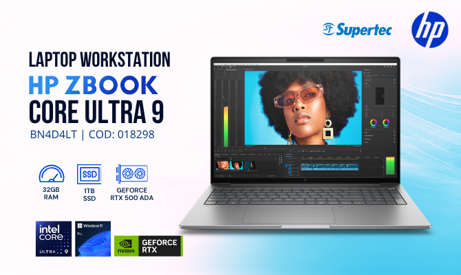 LAPTOP HP ZBOOK 8 G1I U9-285H/ 32GB/ SSD1TB/ RTX500-4GB/ W11P/ 16/ BN4D4LT